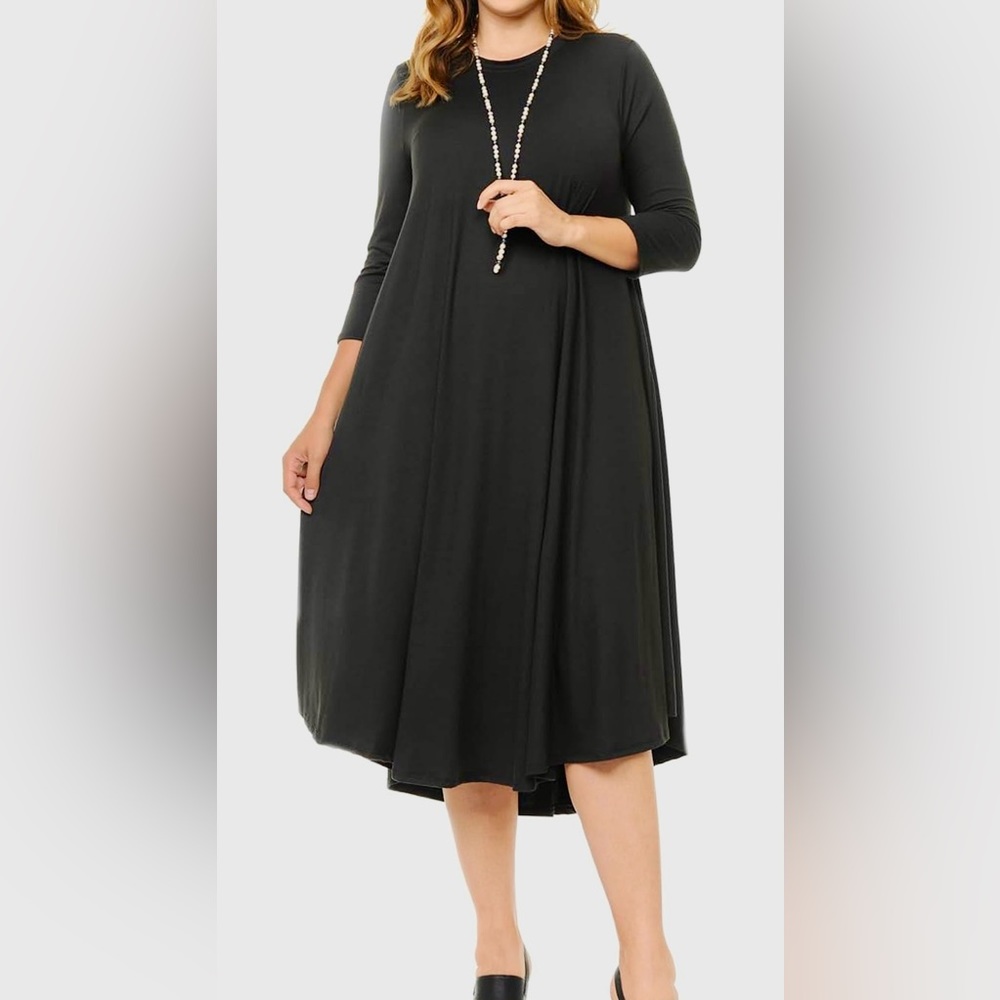 Pastel by Vivienne Women's Swing Midi Dress in cha